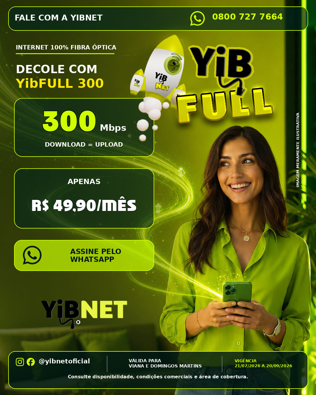 Oferta YibFULL 300 Mbps
